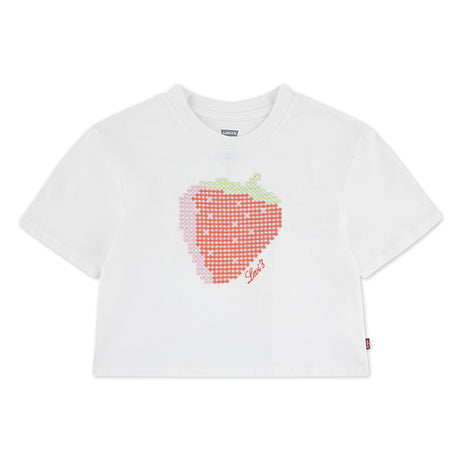 T-shirt Fraise 4-6x-Levis-Blanc-4-LEV-31P666-W1T-CLÉMENT