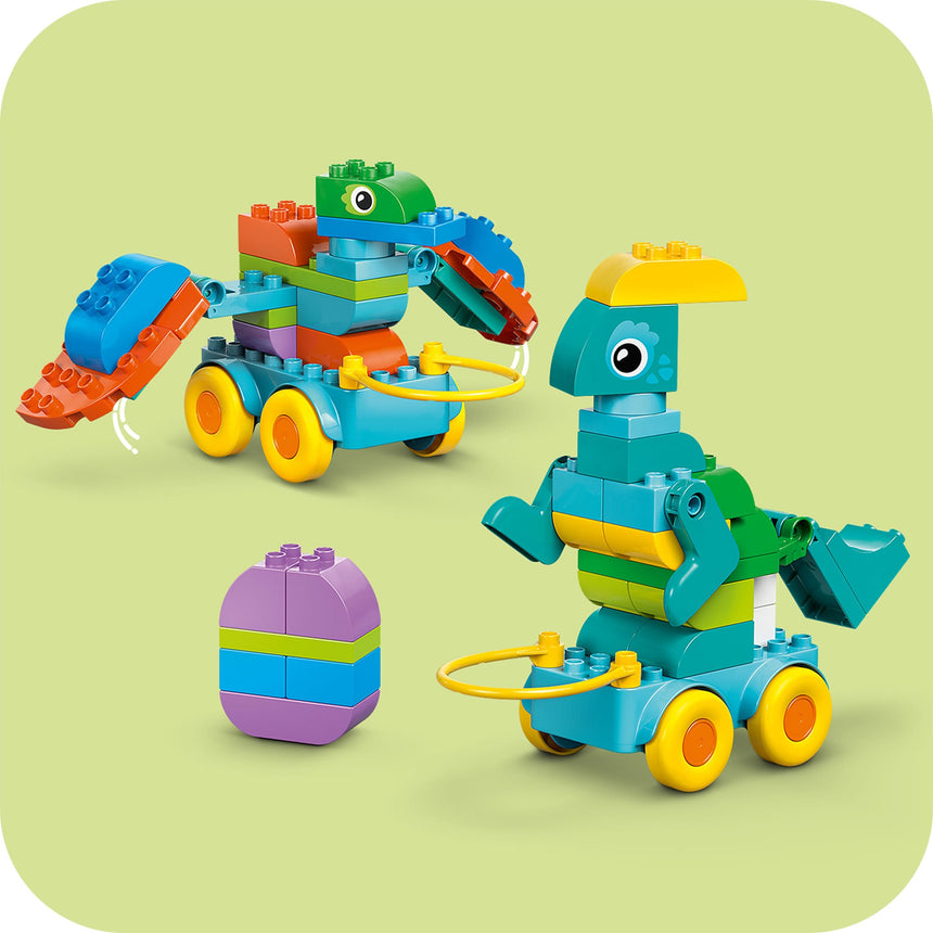 LEGO® DUPLO® Ma ville Les dinosaures sur roues 3en1-LEGO®-LGO-10451-CLÉMENT