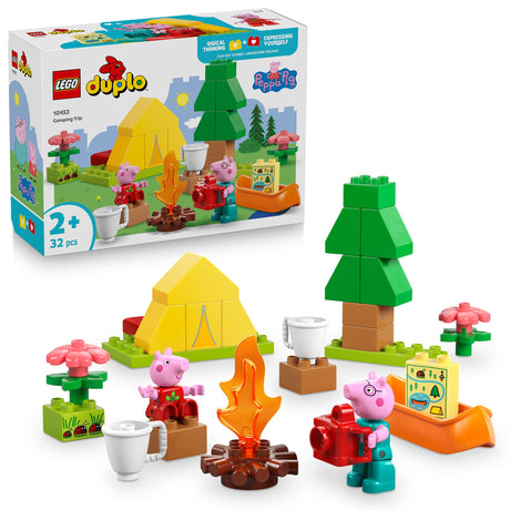 LEGO® DUPLO® Peppa Pig Le voyage en camping-LEGO®-LGO-10452-CLÉMENT
