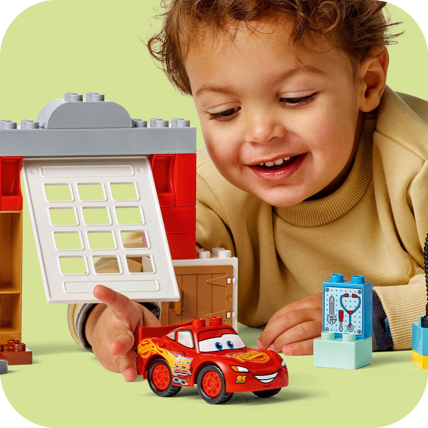 LEGO® DUPLO®│Les Bagnoles Disney et Pixar La visite de McQueen au garage de Doc-LEGO®-LGO-10456-CLÉMENT