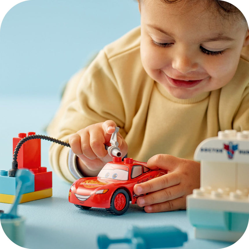 LEGO® DUPLO®│Les Bagnoles Disney et Pixar La visite de McQueen au garage de Doc-LEGO®-LGO-10456-CLÉMENT