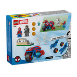 LEGO® ǀ Marvel Spidey et ses incroyables amis Spider-Man sur sa moto contre Rhino-LEGO®-LGO-11206-CLÉMENT