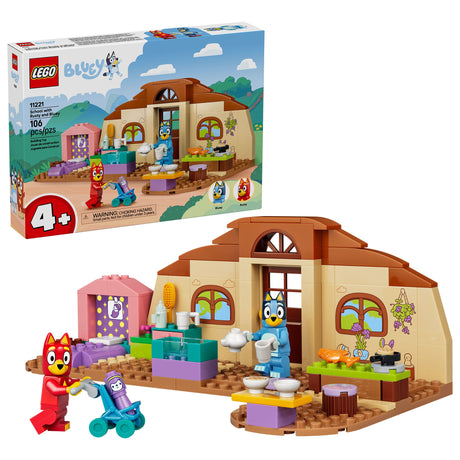 LEGO® Bluey L’école avec Rusty et Bluey-LEGO®-LGO-11221-CLÉMENT