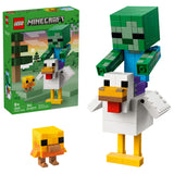LEGO® Minecraft® Le Poulet chevauché-LEGO®-LGO-21582-CLÉMENT