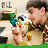 LEGO® Minecraft® Le Poulet chevauché-LEGO®-LGO-21582-CLÉMENT