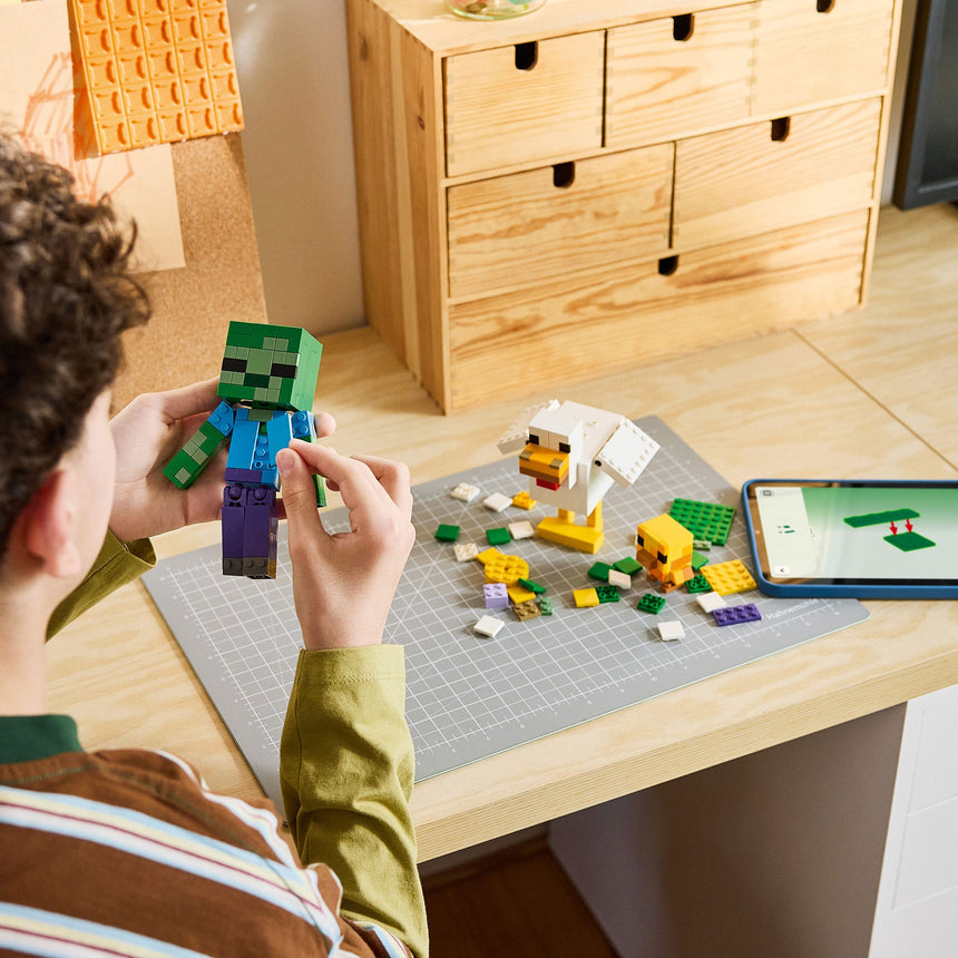 LEGO® Minecraft® Le Poulet chevauché-LEGO®-LGO-21582-CLÉMENT