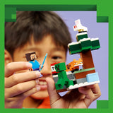 LEGO® Minecraft® L’aventure de Steve dans la taïga-LEGO®-LGO-21583-CLÉMENT