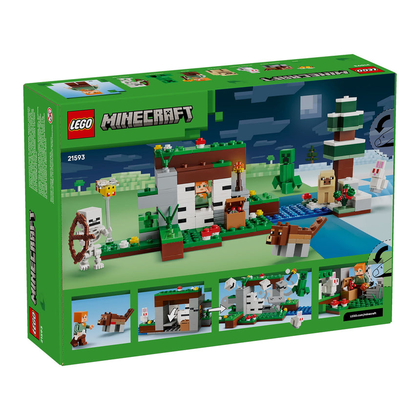 LEGO® Minecraft® L’aventure de la première nuit-LEGO®-LGO-21593-CLÉMENT