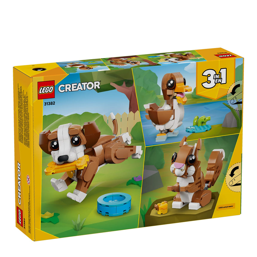 LEGO® Creator Les animaux mignons : le chiot joueur-LEGO®-LGO-31382-CLÉMENT