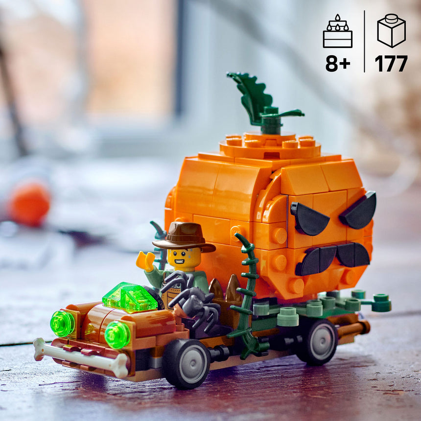 LEGO® La camionnette citrouille-lanterne-LEGO®-LGO-40822-CLÉMENT