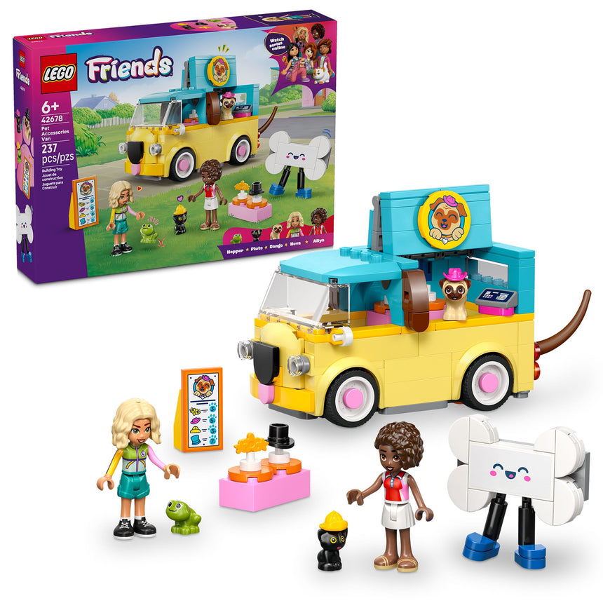 LEGO® Friends La camionnette d’accessoires pour animaux-LEGO®-LGO-42678-CLÉMENT