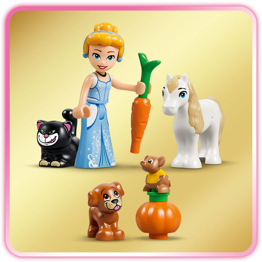 LEGO® Disney Princess Château de Cendrillon et ses amis animaux-LEGO®-LGO-43283-CLÉMENT