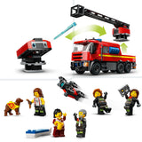 LEGO® City La caserne et le camion de pompiers-LEGO®-LGO-60414-CLÉMENT