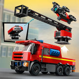 LEGO® City La caserne et le camion de pompiers-LEGO®-LGO-60414-CLÉMENT