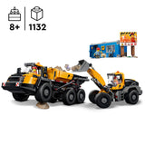 Le camion-benne et la chargeuse frontale-LEGO®-LGO-60494-CLÉMENT