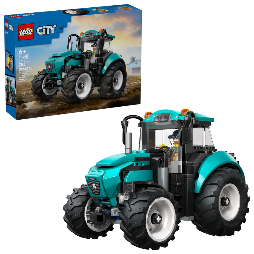 LEGO® City Le tracteur-LEGO®-LGO-60498-CLÉMENT