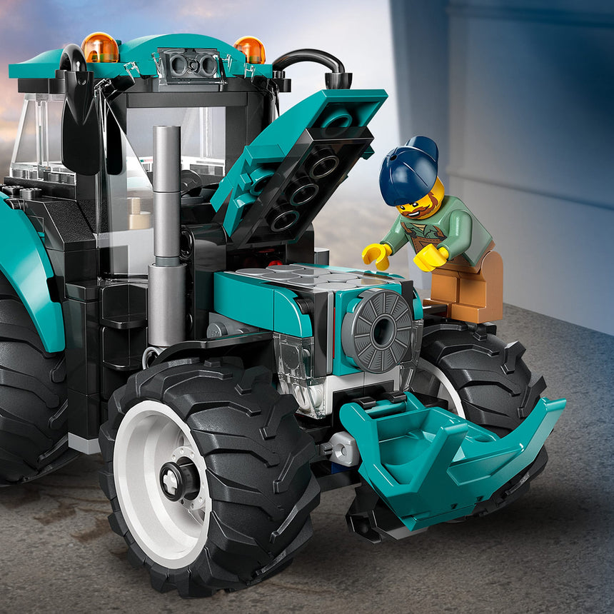 LEGO® City Le tracteur-LEGO®-LGO-60498-CLÉMENT