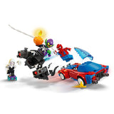 LEGO® Marvel La voiture de course de Spider-Man et le Bouffon vert venomisé-LEGO®-LGO-76279-CLÉMENT