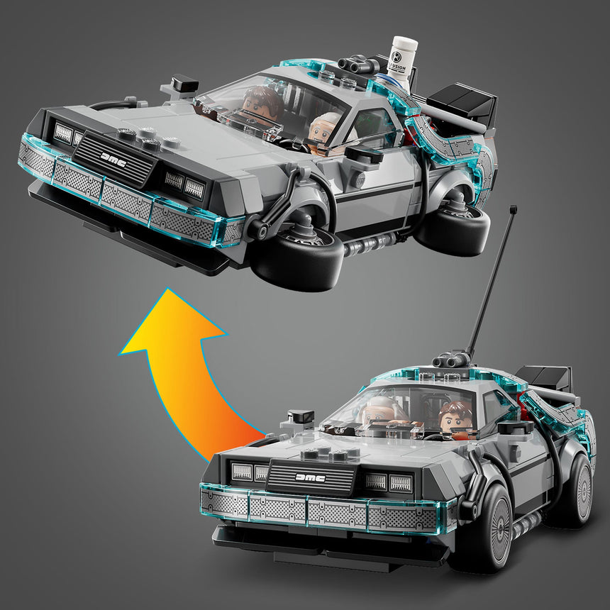LEGO® Speed Champions La machine à voyager dans le temps de Retour vers le futur-LEGO®-LGO-77256-CLÉMENT
