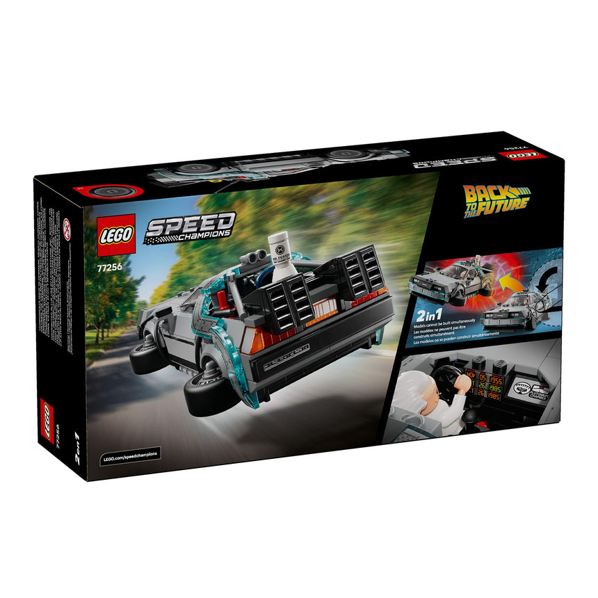 LEGO® Speed Champions La machine à voyager dans le temps de Retour vers le futur-LEGO®-LGO-77256-CLÉMENT