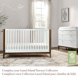 Commode 6 Tiroirs Laurel - Noir/Noyer-Little Seeds-LIS-CG007SCBP-CLÉMENT