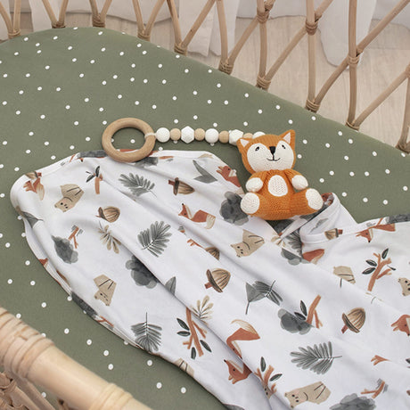 Couvertures (2) Coton - Forêt-Living Textiles-LIV-203294-CLÉMENT