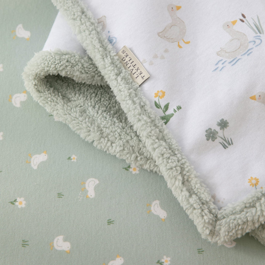 Couverture Sherpa - Petites Oies-Living Textiles-LIV-203310-CLÉMENT