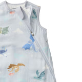 Sac de Nuit Mousseline Bambou 0-36mois - Dragons-Loulou Lollipop-LL2-BA9003UMGD-CLÉMENT