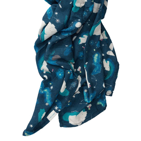 Couverture Mousseline Bambou - Ours Polaire-Loulou Lollipop-LLP-SWSGB-CLÉMENT