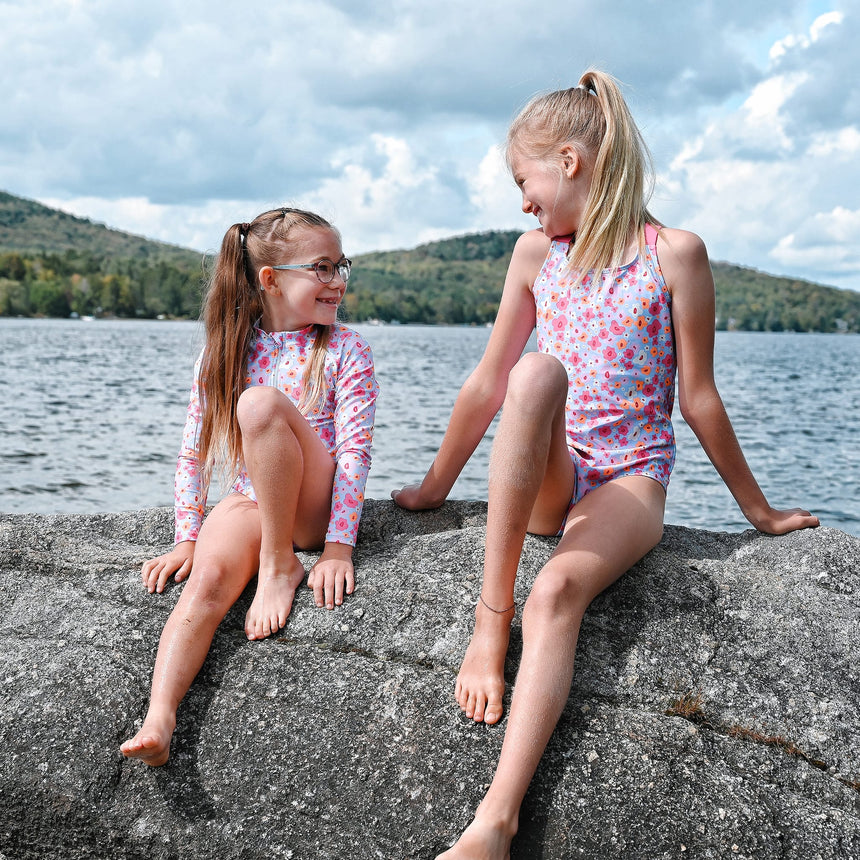 Maillot UV Fleurs 2-14ans-Look-LOK-1262051C-CLÉMENT