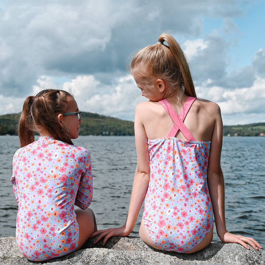 Maillot UV Fleurs 2-14ans-Look-LOK-1262051C-CLÉMENT
