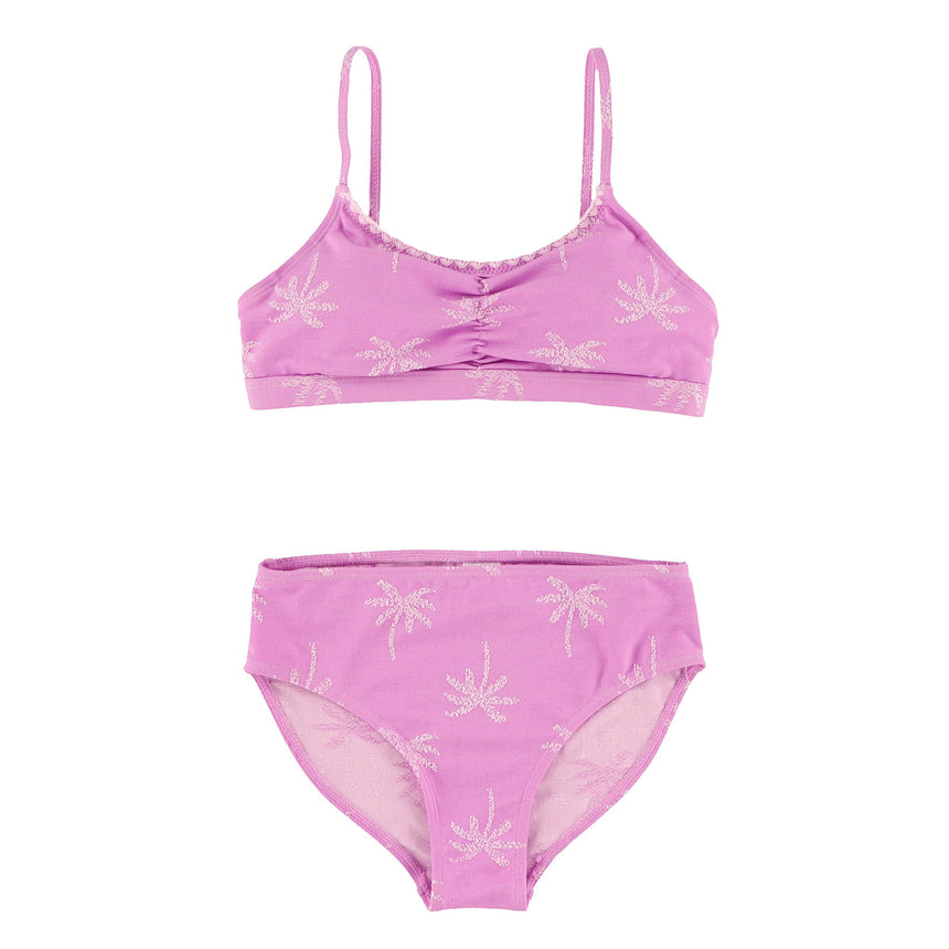 Bikini Texturé Palmiers 3-14ans-Look-Mauve-3-LOK-1262053C-CLÉMENT