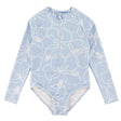 Maillot UV Manches Longues Hibiscus 2-14ans-Look-Bleu-2-LOK-1262056C-CLÉMENT