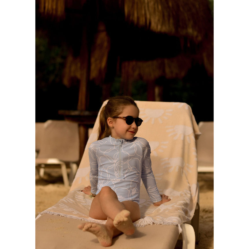 Maillot UV Manches Longues Hibiscus 2-14ans-Look-LOK-1262056C-CLÉMENT