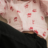 Blouse Vichy Cerises 7-14ans-Look-LOK-1263500C-CLÉMENT