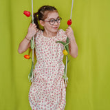 Robe Fleurs Cerises 7-14ans-Look-LOK-1263503C-CLÉMENT