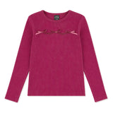 T-shirt Blush & Boucle 7-14ans-Look-Prune-S-LOK-2263476C-PRU-CLÉMENT