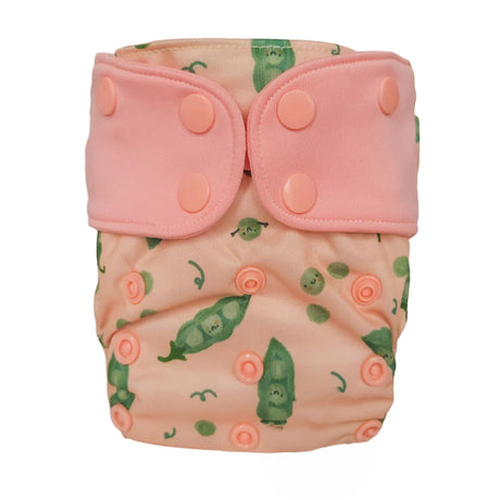Couche Lavable Nouveau-né - Pois-La Petite Ourse-LP3-C-NNA-POIS-CLÉMENT