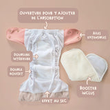 Couche Lavable Nouveau-né - Ravioli-La Petite Ourse-LP3-C-NNA-RAVIOL-CLÉMENT