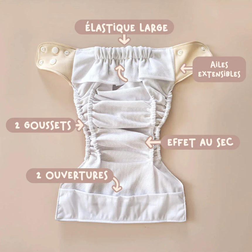 Couche Lavable Évolution - Pretzel-La Petite Ourse-LP3-C-NS-PRETZEL-CLÉMENT