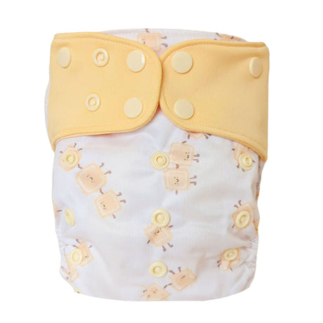 Couche Lavable Évolution - Ravioli 10-35lb-La Petite Ourse-LP3-C-NS-RAVIOLI-CLÉMENT