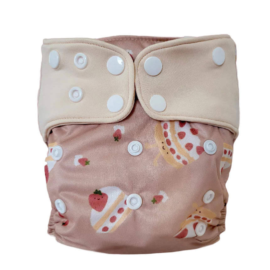 Couche Lavable Évolution - Shortcake-La Petite Ourse-LP3-C-NS-SHORTC-CLÉMENT