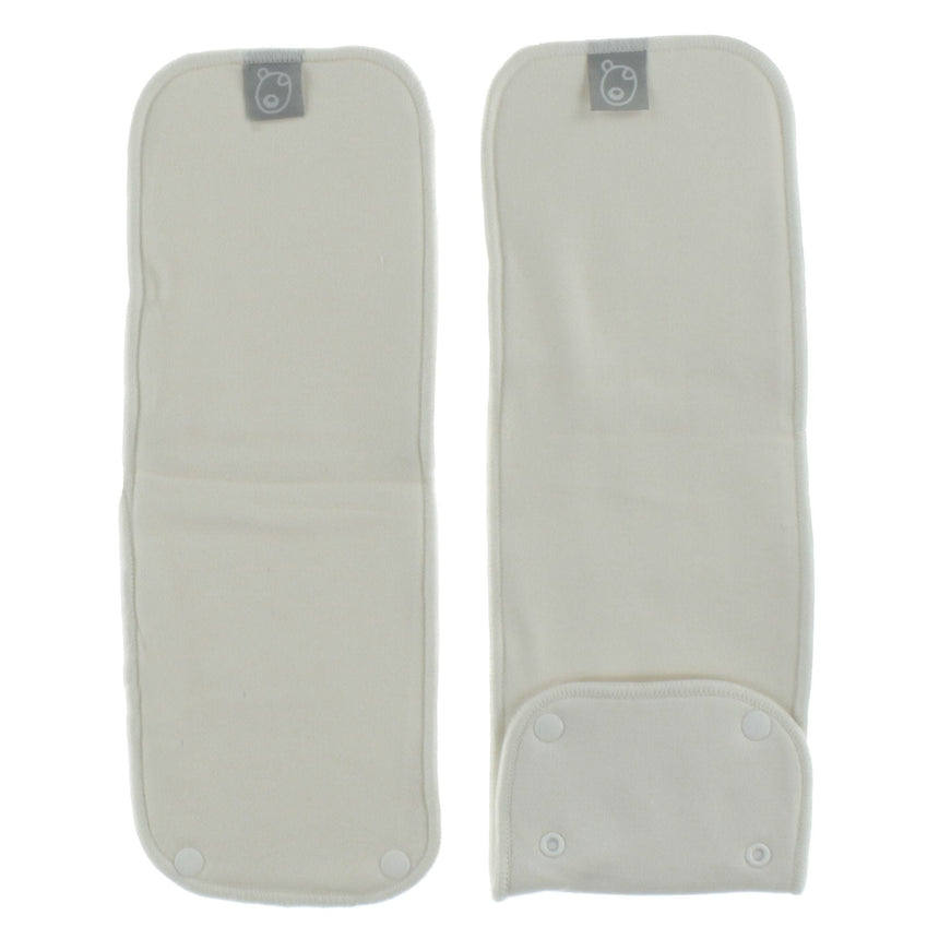 Inserts de Nuit en Bambou (2)-La Petite Ourse-Ivoire-Taille Unique-LPO-INSERT-NUIT-CLÉMENT