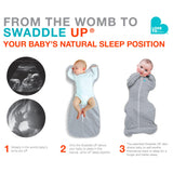 Swaddle Up Original Small 8-13lb - Gris-Love to Dream-LTD-L1001001GRS-CLÉMENT