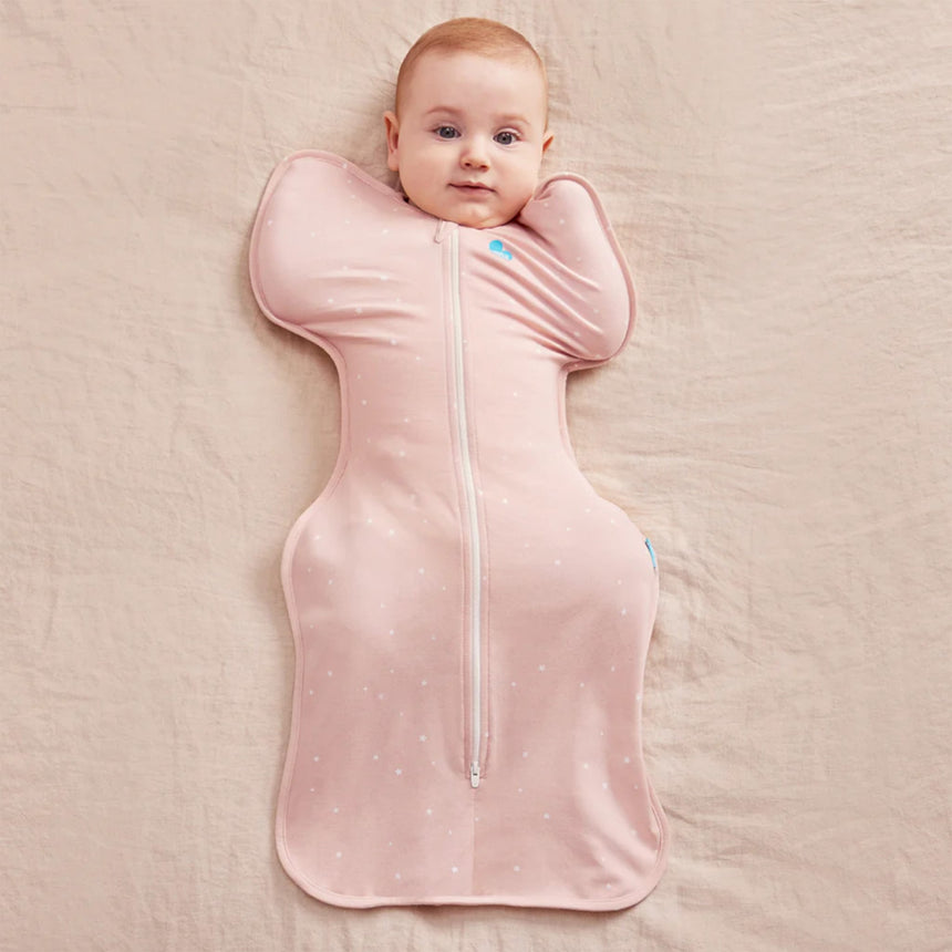 Swaddle Up Organique Small 8-13lb - Rose Étoilé-Love to Dream-LTD-L1001345PDS-CLÉMENT