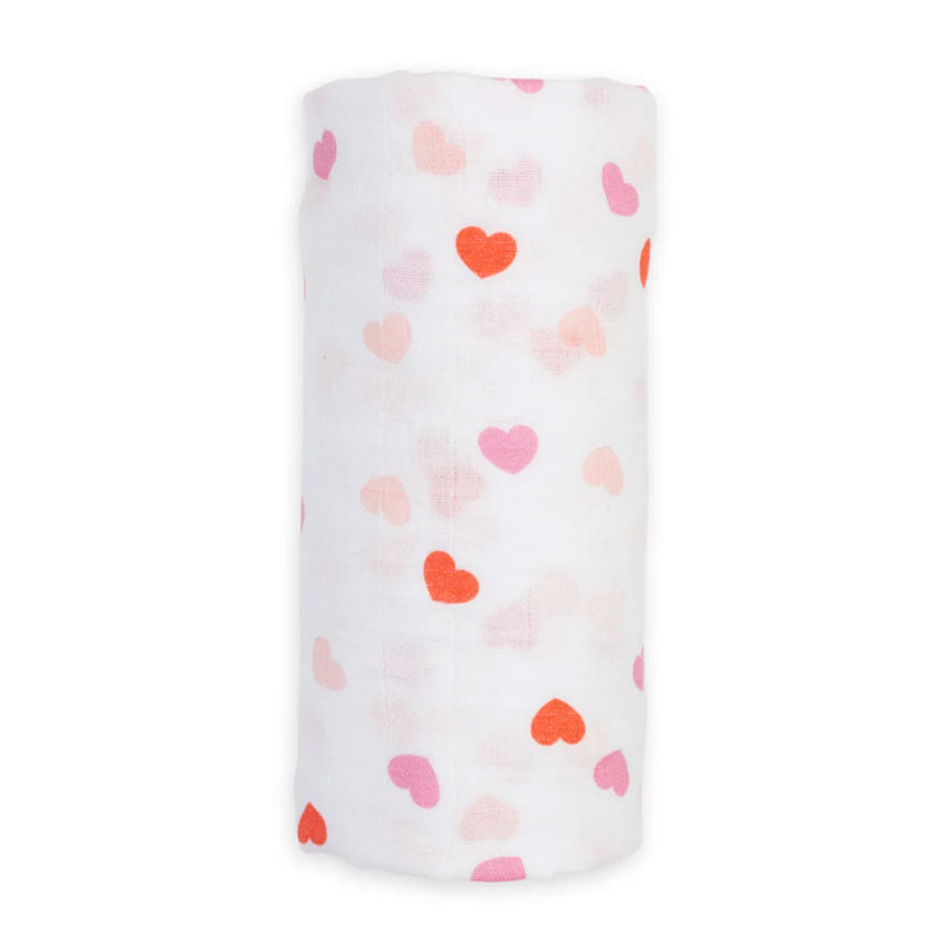 Couverture Mousseline - Coeurs-Lulujo-LUJ-LJ500-CLÉMENT