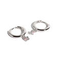 Boucles D'oreilles Rosie - Argent-Midi34-M34-KID-006-01-CLÉMENT