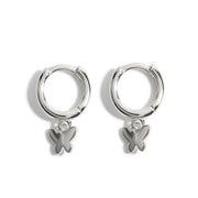 Boucles D'oreilles Méa - Argent-Midi34-M34-KID-007-01-CLÉMENT