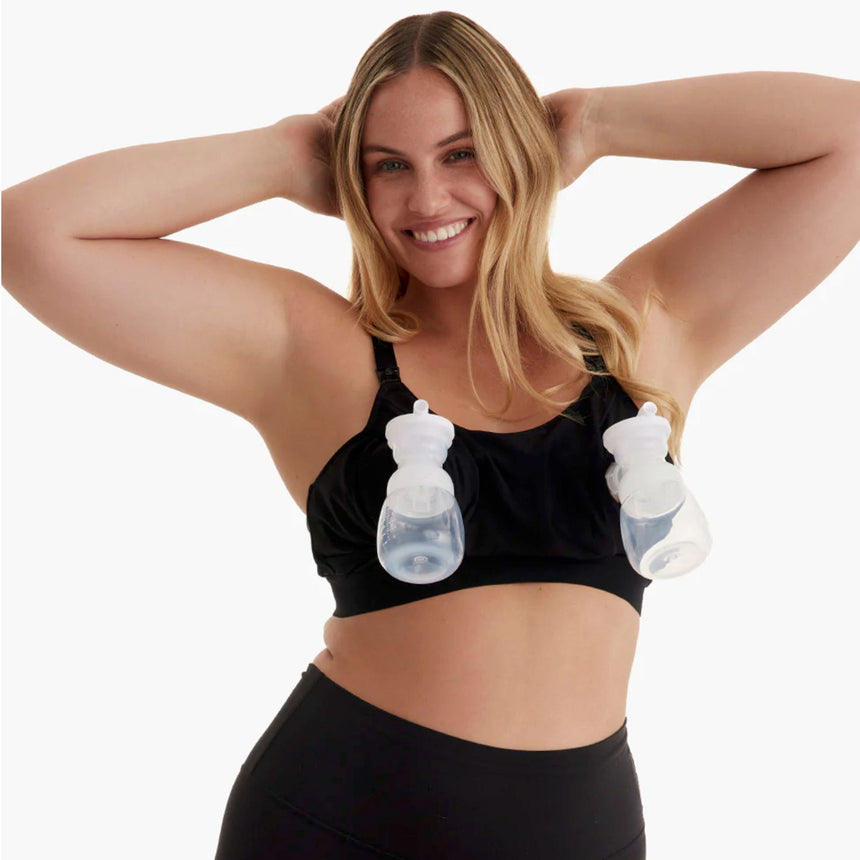 Soutien-Gorge d'Allaitement Original YN08 - Noir-Mom Cozy-MC1-YN08-BLACK-CLÉMENT