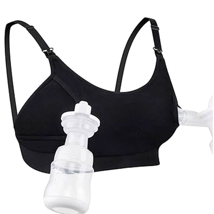Soutien-Gorge d'Allaitement Original YN08 - Noir-Mom Cozy-MC1-YN08-BLACK-CLÉMENT